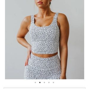 Astoria LUXE IGNITE Bra and Short - White Speckle